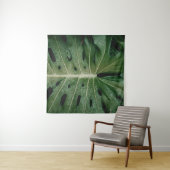 Green leaf plant wandteppich (Beispiel (Horizontal))