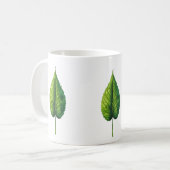 Green Leaf Serenity Tasse (Vorderseite Links)