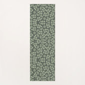 Green Leaf Toile Yoga Mat Yogamatte (Vorderseite)