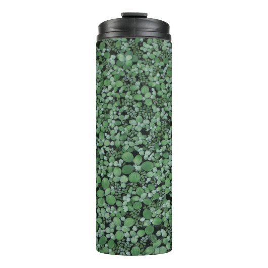 Green leafed plant thermosbecher (Vorderseite)