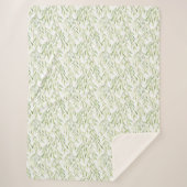 Green Leaves Sherpadecke (Vorderseite)