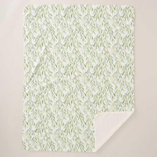 Green Leaves Sherpadecke (Vorderseite)