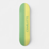 Green & Lemon Skateboard (Vorne)