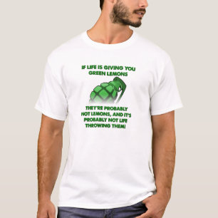 Green Lemons Funny Tshirt