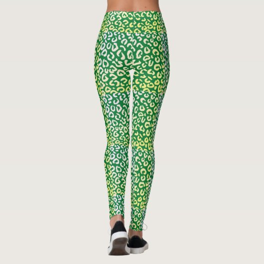 Green Leopard Leggings (Rückseite)