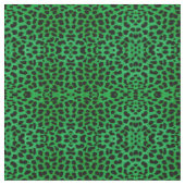 Green Leopard Print Stoff (Nahaufnahme)