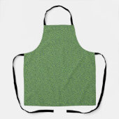 Green leopard skin pattern schürze (Vorderseite)