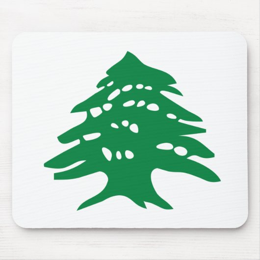 Green Libanon Cedar Mousepad (Vorne)