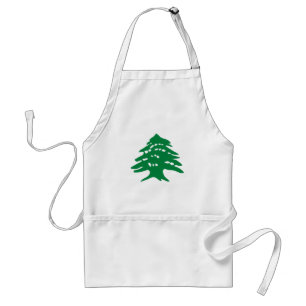 Green Libanon Cedar Schürze