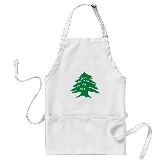 Green Libanon Cedar Schürze (Vorne)