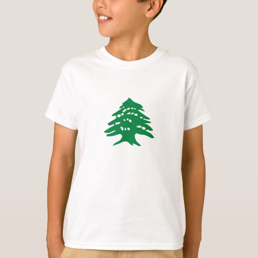 Green Libanon Cedar T-Shirt (Vorderseite)