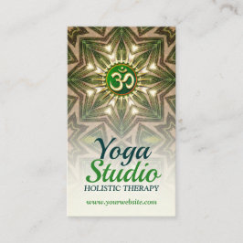 Green Liebe Energy Mediation Mandala Yoga Visitenkarte