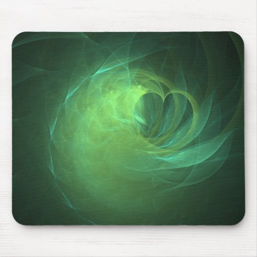 GREEN Liebe Mousepad (Vorne)