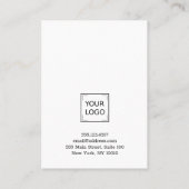 GREEN LIGHT EARRING DISPLAY LOGO SOCIAL ICON VISITENKARTE (Rückseite)