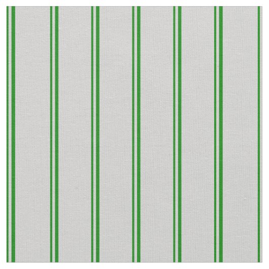 Green & Light Gray Lines Stoff (Nahaufnahme)