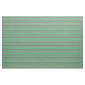 Green, Light Gray & Maroon Lines Stoff (Yard (91,4 cm))