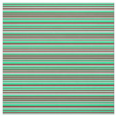 Green, Light Gray & Maroon Lines Stoff (Muster)