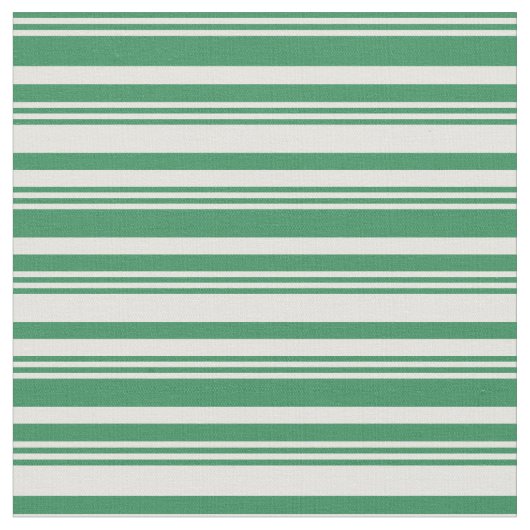 Green & Light Yellow Lines/Stripmuster Stoff (Nahaufnahme)