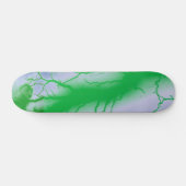 Green Lightning Skateboard (Horizontal)