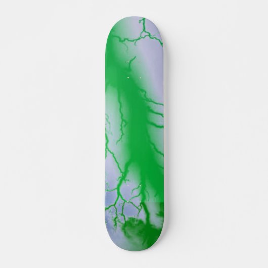 Green Lightning Skateboard (Vorne)