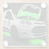 Green Lights Van Glasuntersetzer (Rückseite)