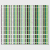 Green Lila Black Hues Geschenkpapier (Flach)
