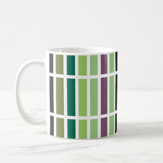 Green Lila Black Hues Kaffeetasse (Links)