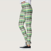 Green Lila Black Hues Leggings (Links)