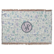 Green Lila Blue Liebe Hearts