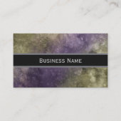 Green Lila Marble Classic Business Card Visitenkarte (Vorderseite)
