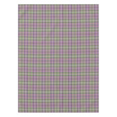 Green, lilac classic tartan.  tischdecke (Vorderseite)