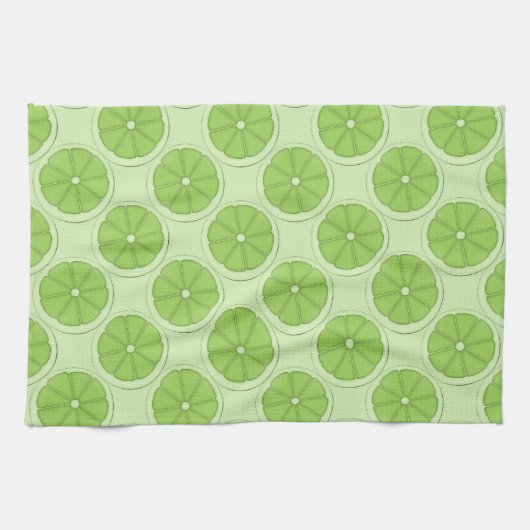 Green Limon Pattern Küchentücher (Horizontal)