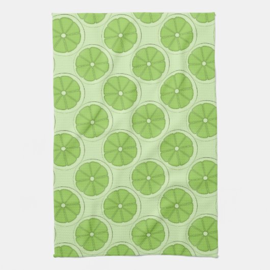 Green Limon Pattern Küchentücher (Vertikal)