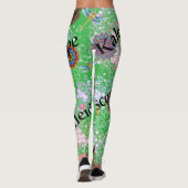 Green Limon Sorbet Leggings (Rückseite)