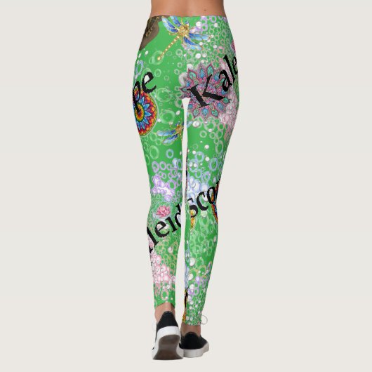Green Limon Sorbet Leggings (Rückseite)