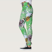 Green Limon Sorbet Leggings (Links)