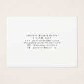 Green Line Art Candy Cane & Bow Hairclip Display  (Rückseite)