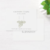 Green Line Art Festive Holly Branch Hairclip  (Schreibtisch)