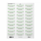 Green Linen Glitzer Sparkle Confetti Dots Modern (Vorne)