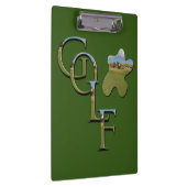 Green Link Golf Name, Zwischenablage Klemmbrett (Rechts)