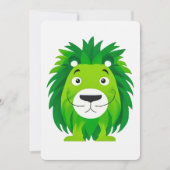 Green Lion Art Card (Vorderseite)