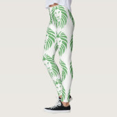 Green Lion Head auf allen farbigen Leggings (Links)