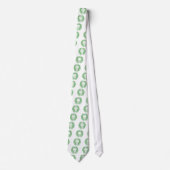 Green Lion Head Necktie Krawatte (Vorderseite)