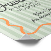 Green Little Süsse Citrus Hauptpresse Favoriten Poster (Ecke)