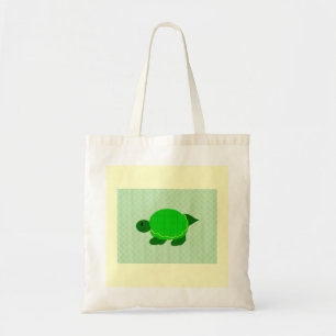 Green Little Turtle Tragetasche
