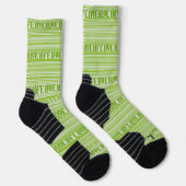 Green Live Love Life Sokken Socken (Rechts)