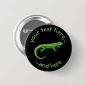 Green Lizard Button (Vorne & Hinten)