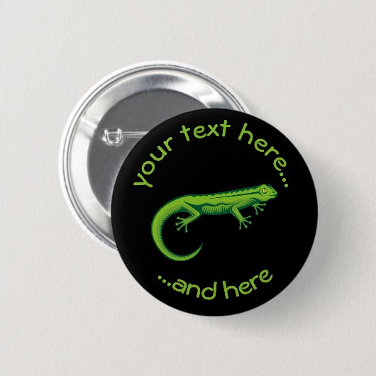 Green Lizard Button (Vorne & Hinten)