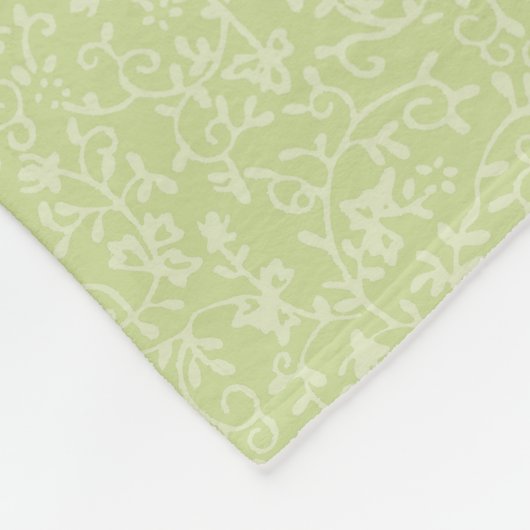 Green Lizard Fleecedecke (Ecke)