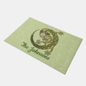 Green Lizard Fußmatte (Schrägansicht)